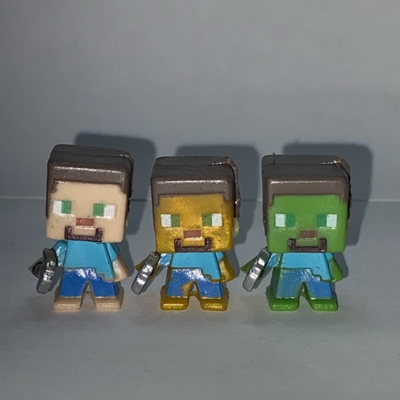 Multi-Colored Minecraft Mini-Figures - Picture 5 of 13